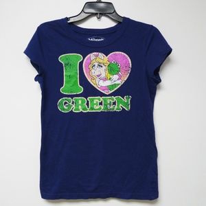 The Muppets I heart green shirt